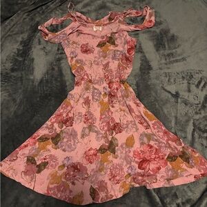 Mossimo Supply Co. Pink Floral Dress